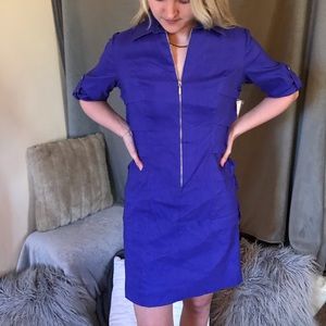 ⭐️NICOLE MILLER Linen/spandex perfect fit!!  (L)